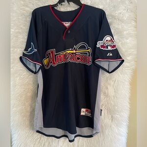 Tampa Bay Rays Carl Crawford Majestic American League 2009 All Star Game Jersey